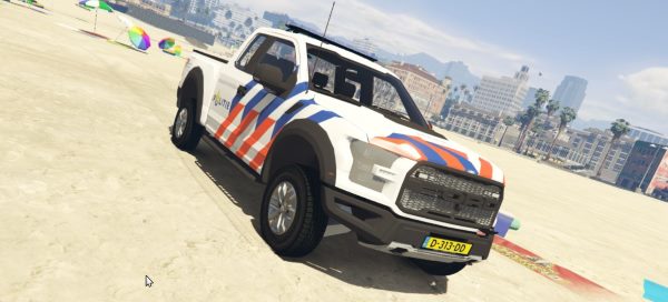 2017 Ford F-150 Raptor Dutch Police [Template | ELS] 2.0 для GTA 5