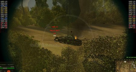 Снайперский прицел от russian42alex для игры World Of Tanks