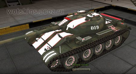 T-54 #87 для игры World Of Tanks