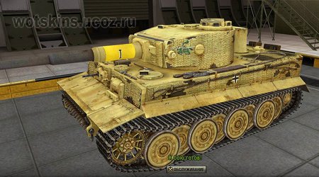 Tiger VI #102 для игры World Of Tanks