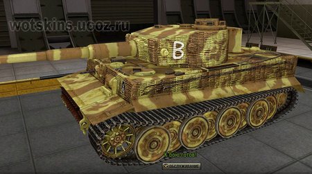 Tiger VI #104 для игры World Of Tanks