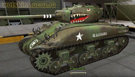 M4 Sherman #19 для игры World Of Tanks