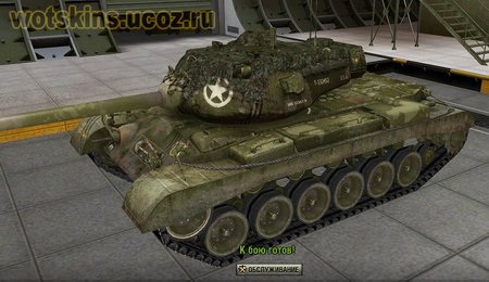 M46 Patton #25 для игры World Of Tanks