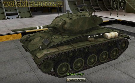 M24 Chaffee #5 для игры World Of Tanks