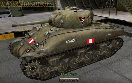 M4 Sherman #24 для игры World Of Tanks