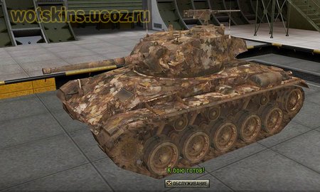 M24 Chaffee #12 для игры World Of Tanks