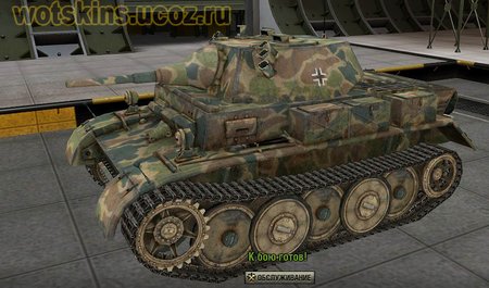 Pz II Luchs #14 для игры World Of Tanks