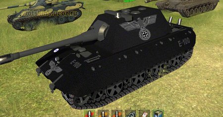 E-100 #53 для игры World Of Tanks