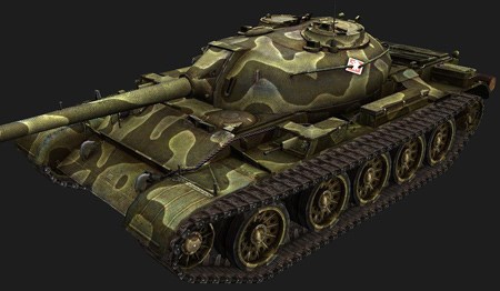 T-54 #136 для игры World Of Tanks