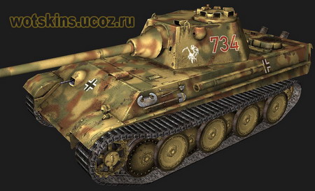 PzV Panther #113 для игры World Of Tanks