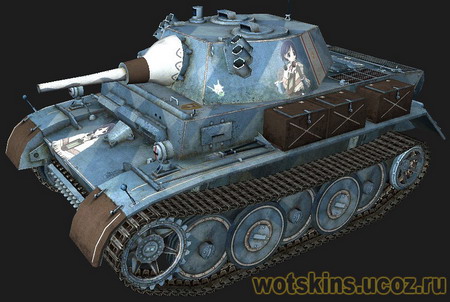 Pz II Luchs #15 для игры World Of Tanks