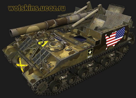 M40M43 #13 для игры World Of Tanks
