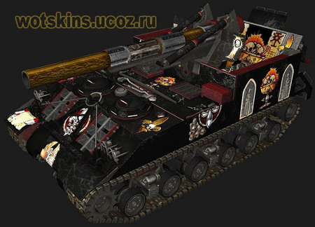 M40M43 #14 для игры World Of Tanks