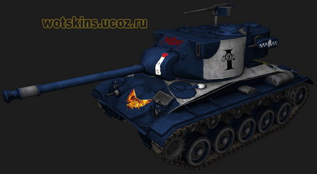 M24 Chaffee #19 для игры World Of Tanks