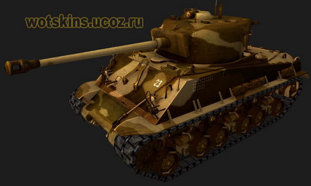 M4A3E8 Sherman #54 для игры World Of Tanks
