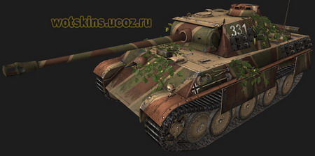 PzV Panther #119 для игры World Of Tanks