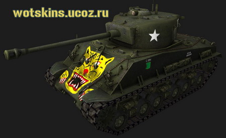 M4A3E8 Sherman #58 для игры World Of Tanks