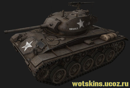 M24 Chaffee #20 для игры World Of Tanks