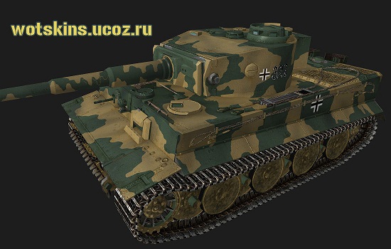 Tiger VI #154 для игры World Of Tanks