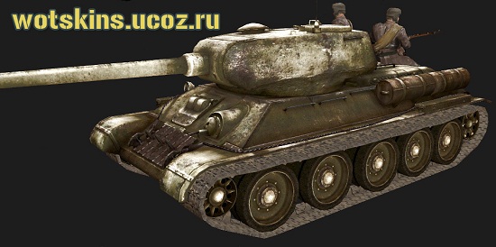Т34-85 #84 для игры World Of Tanks