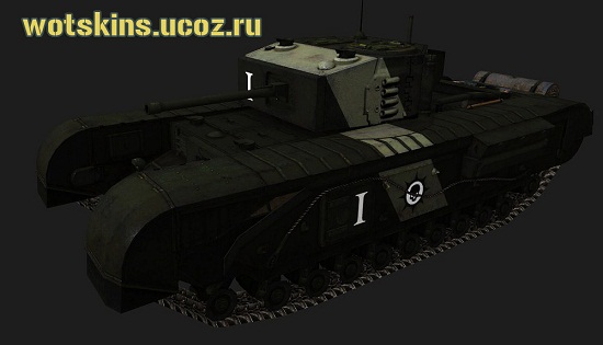 Churchill #17 для игры World Of Tanks
