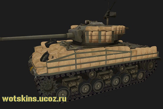 M4A3E8 Sherman #62 для игры World Of Tanks