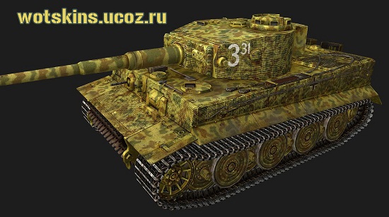 Tiger VI #101 для игры World Of Tanks