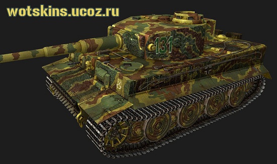 Tiger VI #107 для игры World Of Tanks