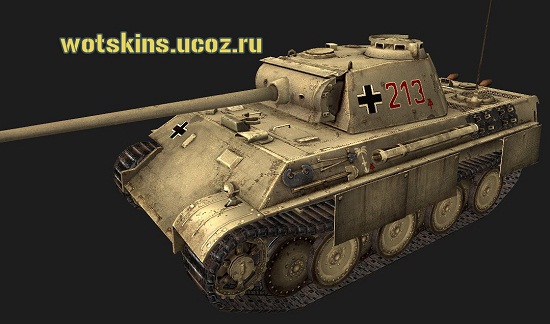 PzV Panther #123 для игры World Of Tanks