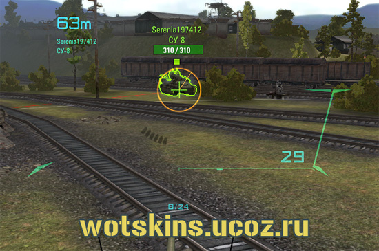 Прицелы: аркадный и снайперский - Vlad Ⅲ для игры World Of Tanks