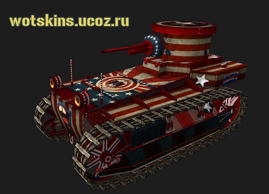 T1 Cunningham #17 для игры World Of Tanks