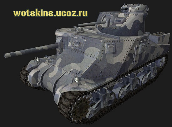 M3 Lee (M3 Grant) #15 для игры World Of Tanks