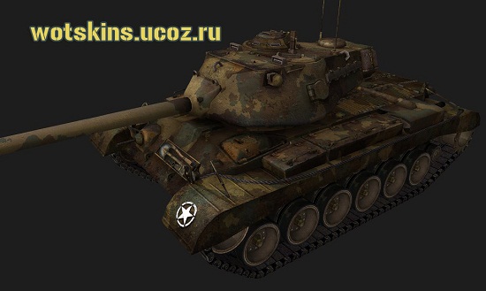 M46 Patton #58 для игры World Of Tanks