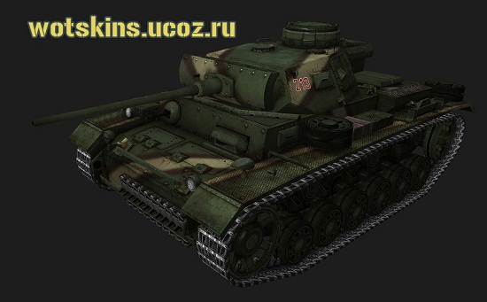 Pz III #36 для игры World Of Tanks