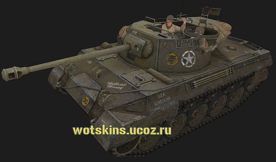 M18 Hellcat #23 для игры World Of Tanks