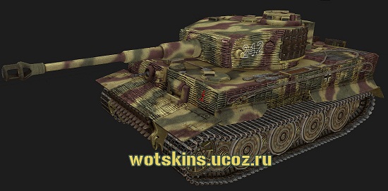 Tiger VI #166 для игры World Of Tanks