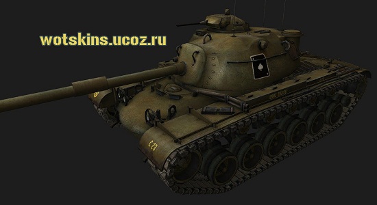 M48A1 #1 для игры World Of Tanks