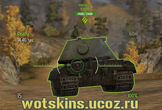 Прицелы: аркадный, снайперский, арта для игры World Of Tanks