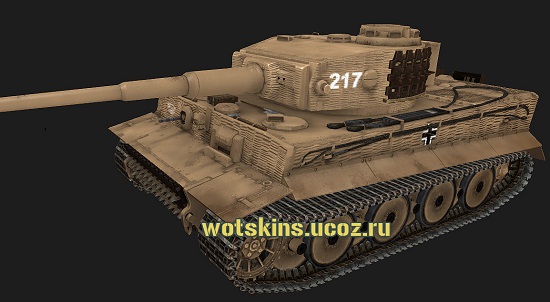 Tiger VI #167 для игры World Of Tanks