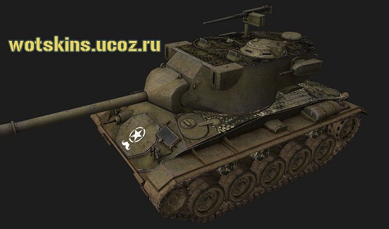 M24 Chaffee #22 для игры World Of Tanks