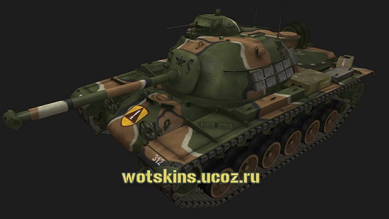 M48A1 #13 для игры World Of Tanks