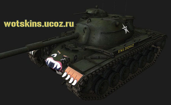 M48A1 #14 для игры World Of Tanks