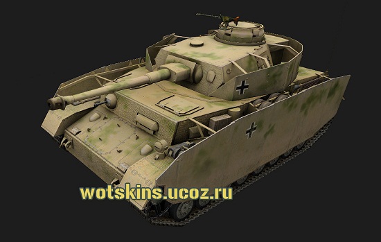 Pz IV AusfGH #3 для игры World Of Tanks