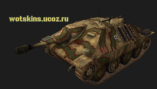 Hetzer #55 для игры World Of Tanks