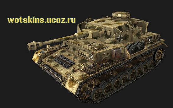 Pz IV AusfGH #6 для игры World Of Tanks