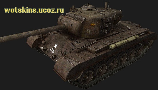 M26 Pershing #57 для игры World Of Tanks