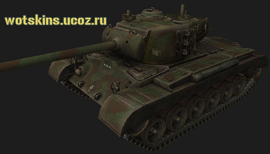 M26 Pershing #58 для игры World Of Tanks