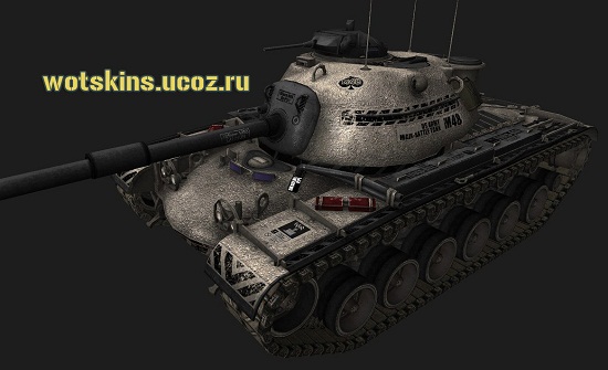 M48A1 #18 для игры World Of Tanks