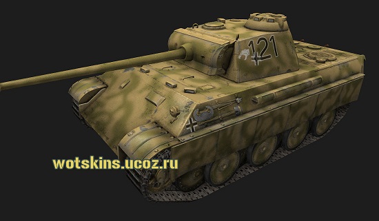 PzV Panther #132 для игры World Of Tanks