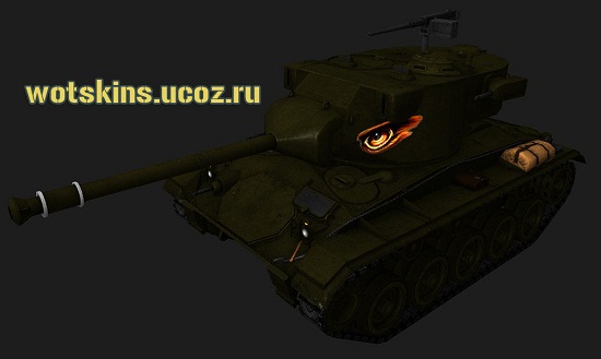 M24 Chaffee #25 для игры World Of Tanks